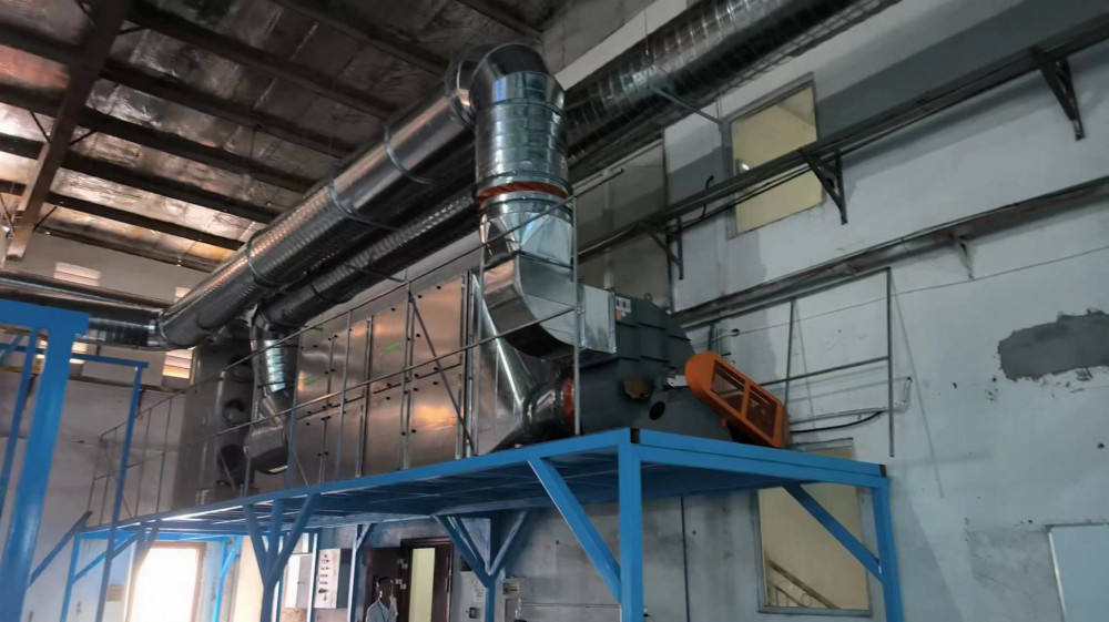 2024年，廣州番禺壓合膠粘有機廢氣